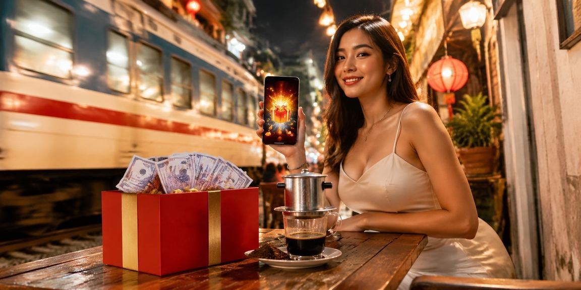 Người dùng Hà Nội trải nghiệm casino trên điện thoại tại quán cà phê